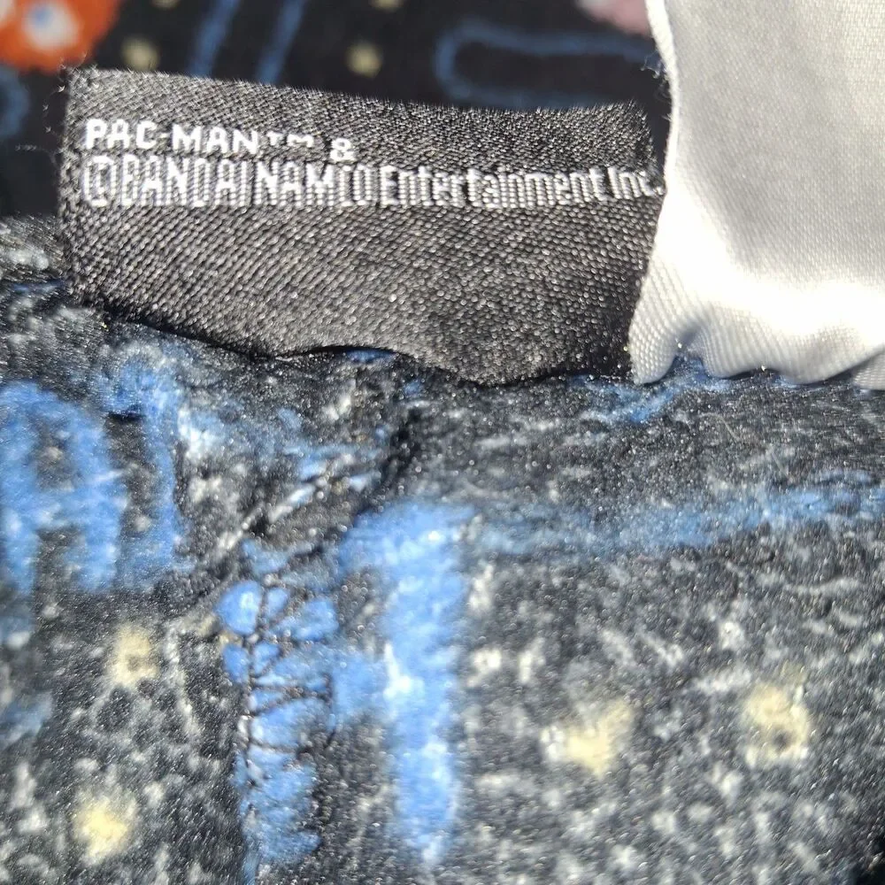 Bandai Namco Pac Man Lg Player Ready Comfy Fleece Lounge Sleep Pants - Picture 8 of 10